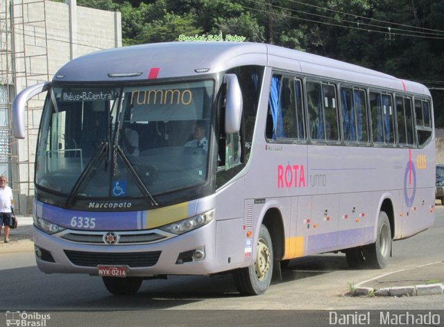 Rota Transportes Rodoviários 6335 na cidade de Ilhéus, Bahia, Brasil, por Daniel  Machado. ID da foto: 2391727.