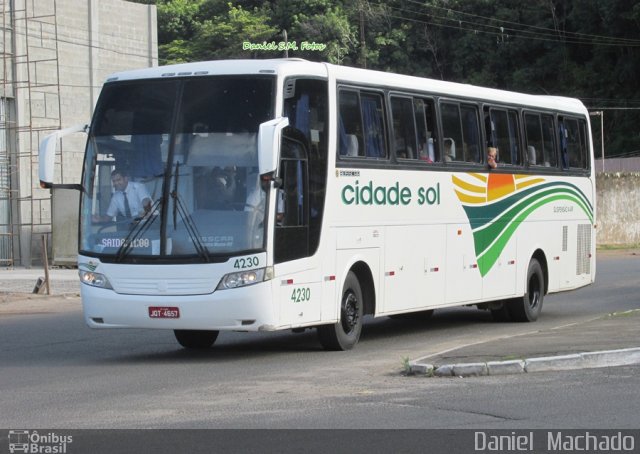 Viação Cidade Sol 4230 na cidade de Ilhéus, Bahia, Brasil, por Daniel  Machado. Número da foto: #2391721.
