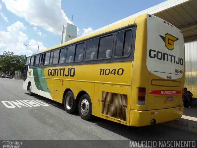 Empresa Gontijo de Transportes 11040 na cidade de Belo Horizonte, Minas Gerais, Brasil, por Maurício Nascimento. ID da foto: 2391720.