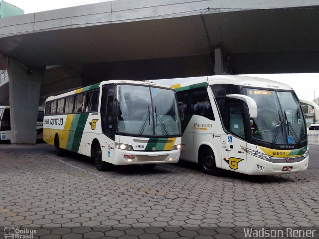 Empresa Gontijo de Transportes 3160 na cidade de Belo Horizonte, Minas Gerais, Brasil, por Wadson Rener. Número da foto: #2392829.