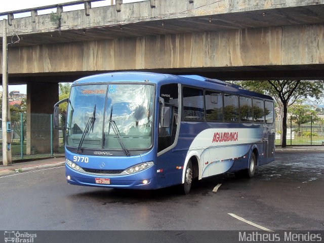 Viação Águia Branca 9770 na cidade de Vitória, Espírito Santo, Brasil, por Matheus Mendes. ID da foto: 2410077.