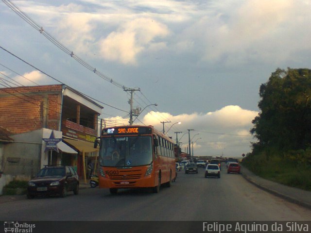 Viação Tamandaré 16G03 na cidade de Almirante Tamandaré, Paraná, Brasil, por Felipe Aquino da Silva. Número da foto: #2409962.