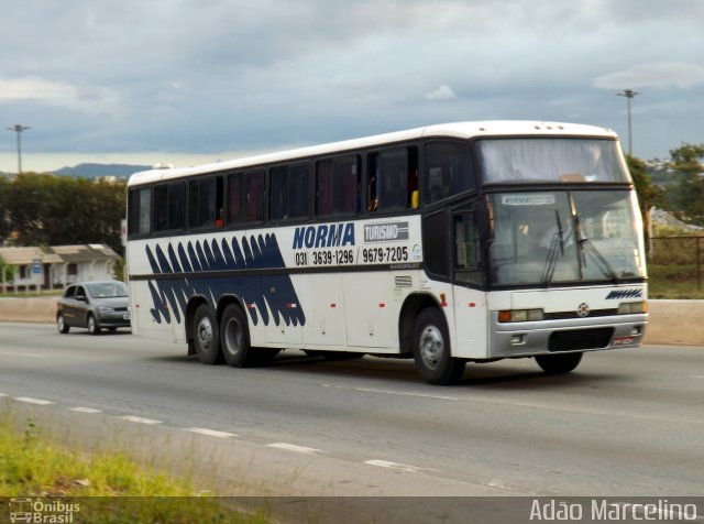 Norma Turismo 5824 na cidade de Belo Horizonte, Minas Gerais, Brasil, por Adão Raimundo Marcelino. Número da foto: #2411515.
