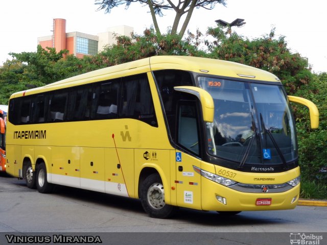 Viação Itapemirim 60537 na cidade de São Paulo, São Paulo, Brasil, por Vinicius Miranda. ID da foto: 2410749.