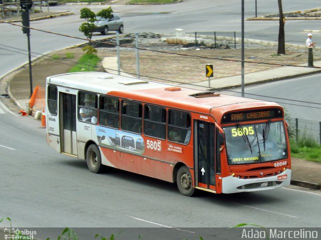 SM Transportes 50046 na cidade de Belo Horizonte, Minas Gerais, Brasil, por Adão Raimundo Marcelino. ID da foto: 2413548.