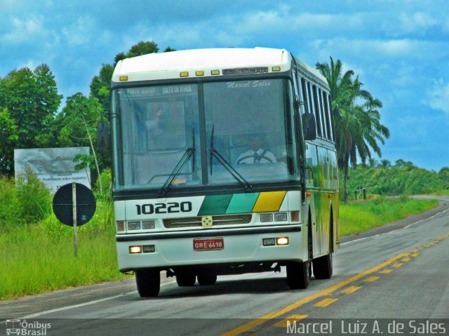 Empresa Gontijo de Transportes 10220 na cidade de Vera Cruz, Bahia, Brasil, por Marcel  Sales. ID da foto: 2412716.