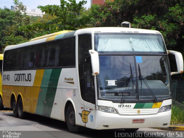 Empresa Gontijo de Transportes 11740 na cidade de São Paulo, São Paulo, Brasil, por Leonardo Guedes de Sá. ID da foto: 2415869.