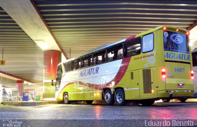 Aguatur Transporte e Turismo 1007 na cidade de Cuiabá, Mato Grosso, Brasil, por Eduardo Benetti . ID da foto: 2414300.