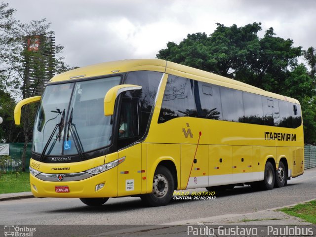 Viação Itapemirim 60695 na cidade de Curitiba, Paraná, Brasil, por Paulo Gustavo. Número da foto: #2414898.