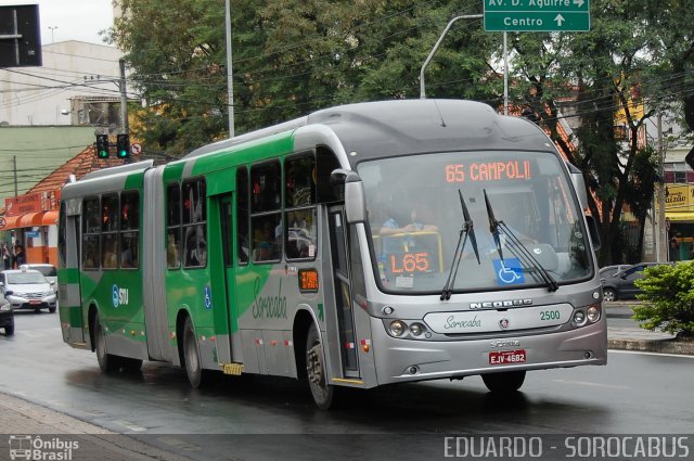 Cidade de Sorocaba - STU 2500 na cidade de Sorocaba, São Paulo, Brasil, por EDUARDO - SOROCABUS. Número da foto: #2415618.