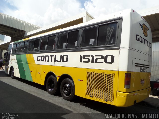 Empresa Gontijo de Transportes 15120 na cidade de Belo Horizonte, Minas Gerais, Brasil, por Maurício Nascimento. ID da foto: 2415944.