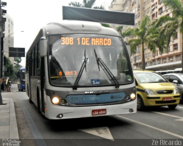 Translitorânea Turística C21024 na cidade de Rio de Janeiro, Rio de Janeiro, Brasil, por Zé Ricardo Reis. ID da foto: 2415563.