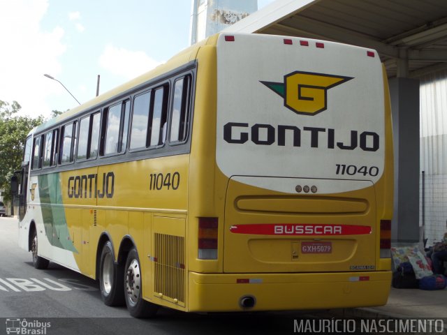 Empresa Gontijo de Transportes 11040 na cidade de Belo Horizonte, Minas Gerais, Brasil, por Maurício Nascimento. Número da foto: #2415925.