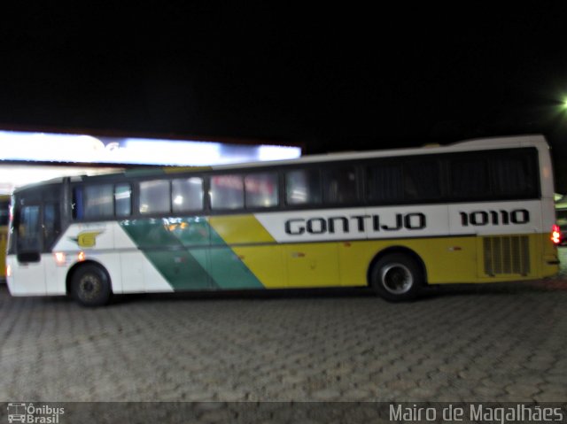 Empresa Gontijo de Transportes 10110 na cidade de João Monlevade, Minas Gerais, Brasil, por Mairo de Magalhães. ID da foto: 2414367.