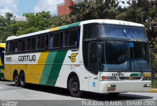 Empresa Gontijo de Transportes 11195 na cidade de São Paulo, São Paulo, Brasil, por Cristiano Soares da Silva. ID da foto: 2414145.