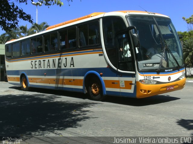 Viação Sertaneja 1310 na cidade de Curvelo, Minas Gerais, Brasil, por Josimar Vieira. Número da foto: #2415743.