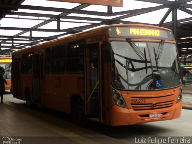 Auto Viação Redentor HA277 na cidade de Curitiba, Paraná, Brasil, por Luiz Felipe Ferreira. Número da foto: #2416379.