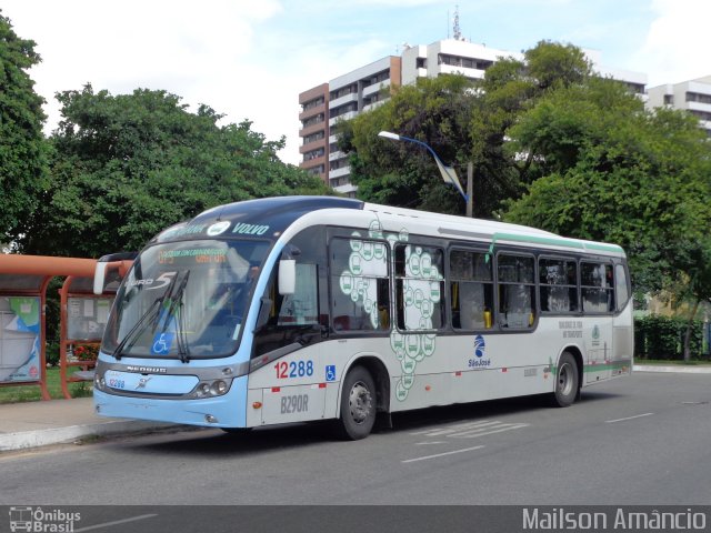 Auto Viação São José 12288 na cidade de Fortaleza, Ceará, Brasil, por Mailson Amâncio. Número da foto: #2417868.