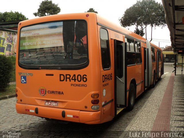 Cristo Rei > CCD Transporte Coletivo > SPE Via Mobilidade S/A DR406 na cidade de Curitiba, Paraná, Brasil, por Luiz Felipe Ferreira. Número da foto: #2416367.