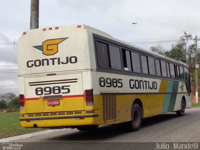 Empresa Gontijo de Transportes 8985 na cidade de Belo Horizonte, Minas Gerais, Brasil, por Júlio  Mandelli. ID da foto: 2417370.