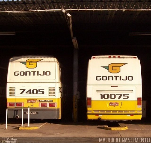 Empresa Gontijo de Transportes 10075 na cidade de Contagem, Minas Gerais, Brasil, por Maurício Nascimento. Número da foto: #2416009.