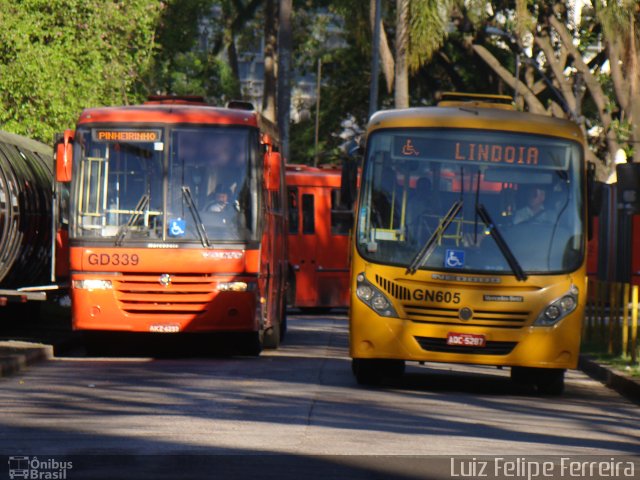 Viação Cidade Sorriso >> Viação Sorriso de Curitiba GN605 na cidade de Curitiba, Paraná, Brasil, por Luiz Felipe Ferreira. Número da foto: #2418533.