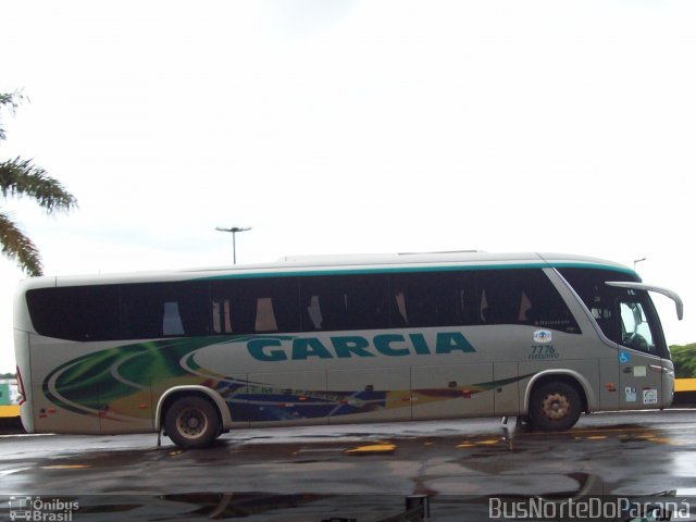 Viação Garcia 7776 na cidade de Londrina, Paraná, Brasil, por Josino Vieira. ID da foto: 2418765.