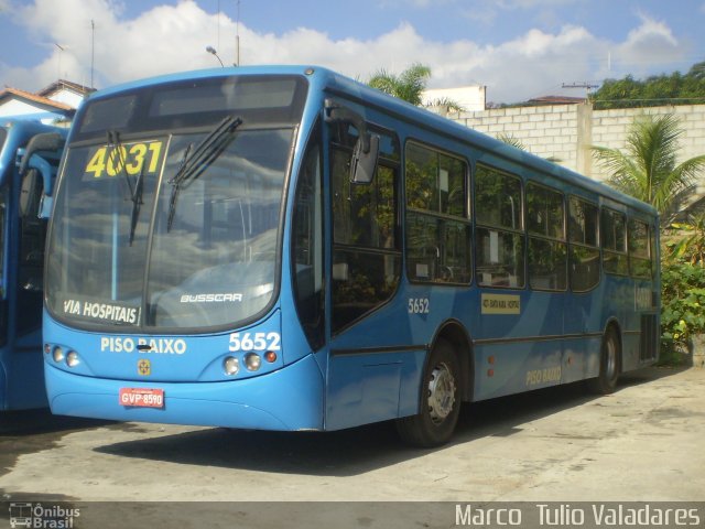 Salvadora Transportes > Transluciana 5652 na cidade de Belo Horizonte, Minas Gerais, Brasil, por Marco  Tulio. Número da foto: #2418583.