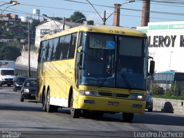 Viação Itapemirim 44043 na cidade de Niterói, Rio de Janeiro, Brasil, por Leandro Pacheco. ID da foto: 2419980.