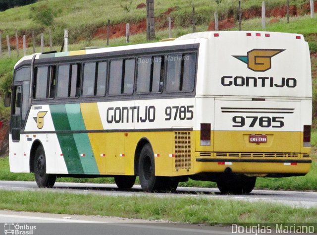 Empresa Gontijo de Transportes 9785 na cidade de Três Corações, Minas Gerais, Brasil, por Douglas Mariano. Número da foto: #2421158.