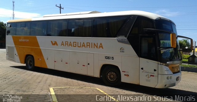 Viação Araguarina 10615 na cidade de Piranhas, Goiás, Brasil, por Carlos Alexsandro Sousa Morais. Número da foto: #2420286.