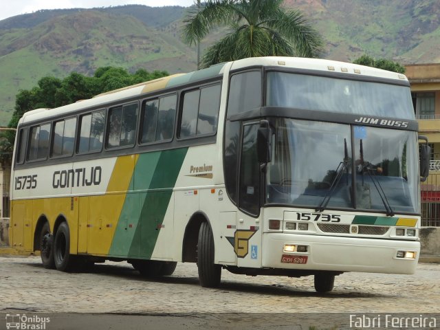 Empresa Gontijo de Transportes 15735 na cidade de Governador Valadares, Minas Gerais, Brasil, por Fabri Ferreira. ID da foto: 2420735.