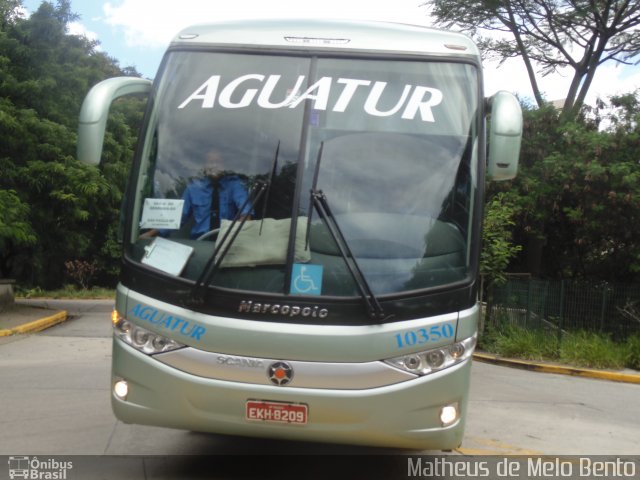 Aguatur Transporte e Turismo 10350 na cidade de São Paulo, São Paulo, Brasil, por Matheus de Melo Bento. Número da foto: #2420362.