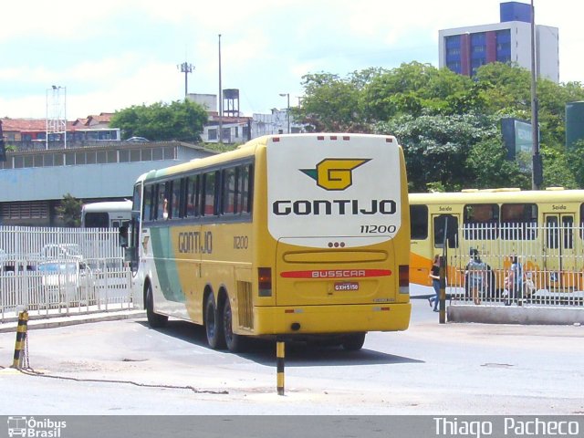 Empresa Gontijo de Transportes 11200 na cidade de Belo Horizonte, Minas Gerais, Brasil, por Thiago  Pacheco. ID da foto: 2421546.