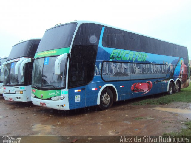 Eucatur - Empresa União Cascavel de Transportes e Turismo 4130 na cidade de Ariquemes, Rondônia, Brasil, por Alex da Silva Rodrigues. Número da foto: #2421845.