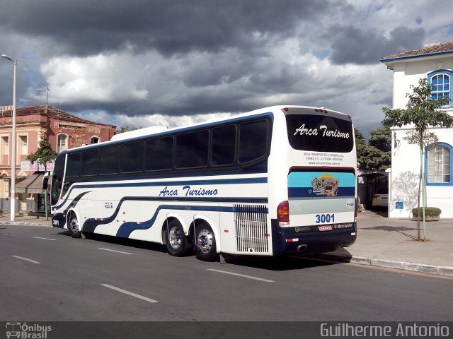 Arca Turismo 3001 na cidade de Araxá, Minas Gerais, Brasil, por Guilherme Antonio. Número da foto: #2420898.