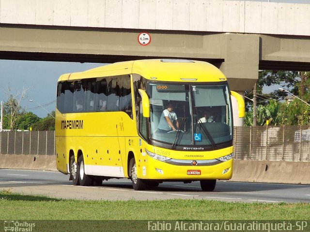 Viação Itapemirim 60685 na cidade de Guaratinguetá, São Paulo, Brasil, por Fabio Alcantara. Número da foto: #2420456.