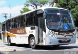 Auto Ônibus Vera Cruz DC 5.055 na cidade de Duque de Caxias, Rio de Janeiro, Brasil, por Caio César A.. ID da foto: :id.