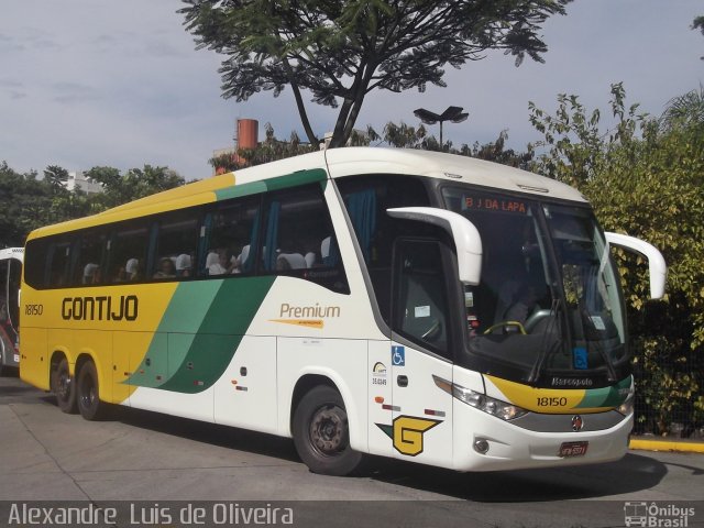 Empresa Gontijo de Transportes 18150 na cidade de São Paulo, São Paulo, Brasil, por Alexandre  Luis de Oliveira. Número da foto: #2423126.
