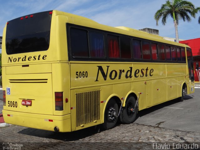 Viação Nordeste 5060 na cidade de Fortaleza, Ceará, Brasil, por Flávio Eduardo. Número da foto: #2423085.