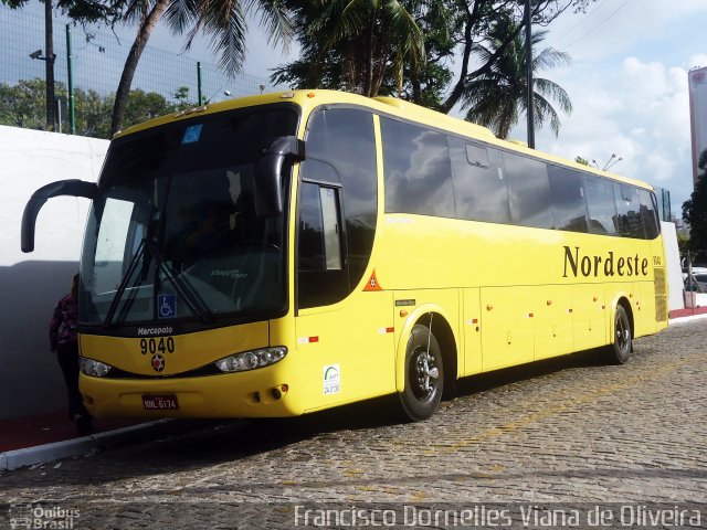 Viação Nordeste 9040 na cidade de Fortaleza, Ceará, Brasil, por Francisco Dornelles Viana de Oliveira. Número da foto: #2425555.