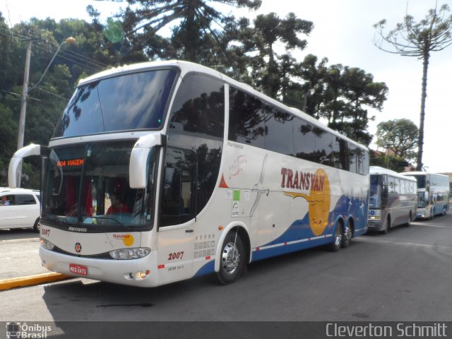 Transvan Transportes e Turismo 2007 na cidade de Caxias do Sul, Rio Grande do Sul, Brasil, por Cleverton Schmitt. Número da foto: #2424193.