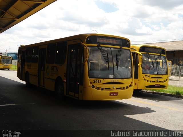Viação Jundiaiense 2413 na cidade de Jundiaí, São Paulo, Brasil, por Gabriel Giacomin de Lima. Número da foto: #2425344.