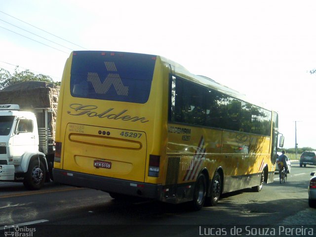 Viação Itapemirim 45297 na cidade de Campos dos Goytacazes, Rio de Janeiro, Brasil, por Lucas de Souza Pereira. ID da foto: 2424235.