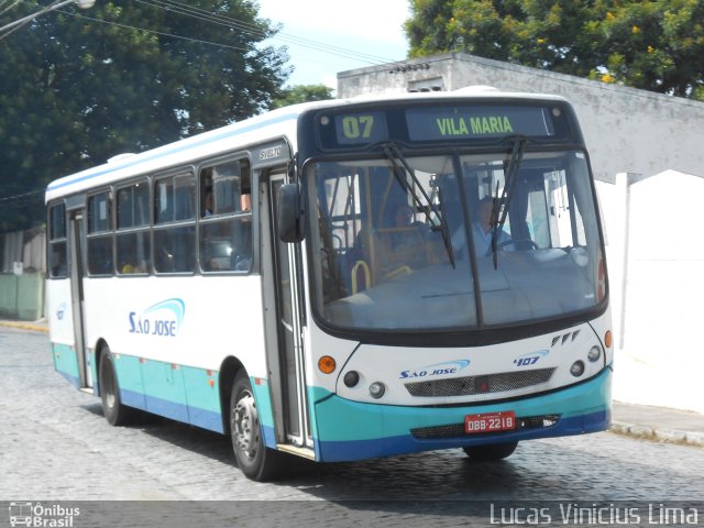 Rodoviário e Turismo São José 407 na cidade de Cruzeiro, São Paulo, Brasil, por Lucas Vinicius Lima. Número da foto: #2425411.