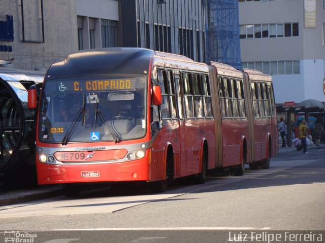 Cristo Rei > CCD Transporte Coletivo > SPE Via Mobilidade S/A DE709 na cidade de Curitiba, Paraná, Brasil, por Luiz Felipe Ferreira. Número da foto: #2424474.