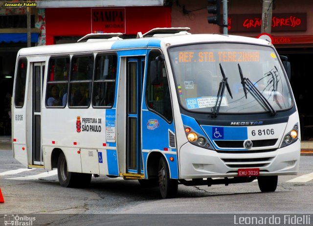 Cooper Líder > A2 Transportes 6 8106 na cidade de São Paulo, São Paulo, Brasil, por Leonardo Fidelli. Número da foto: #2425114.