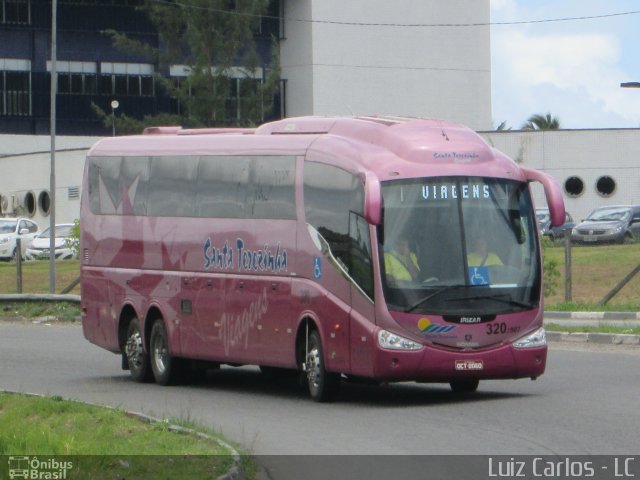 Santa Terezinha Viagens 907 na cidade de Paulista, Pernambuco, Brasil, por Luiz Carlos de Santana. ID da foto: 2424993.