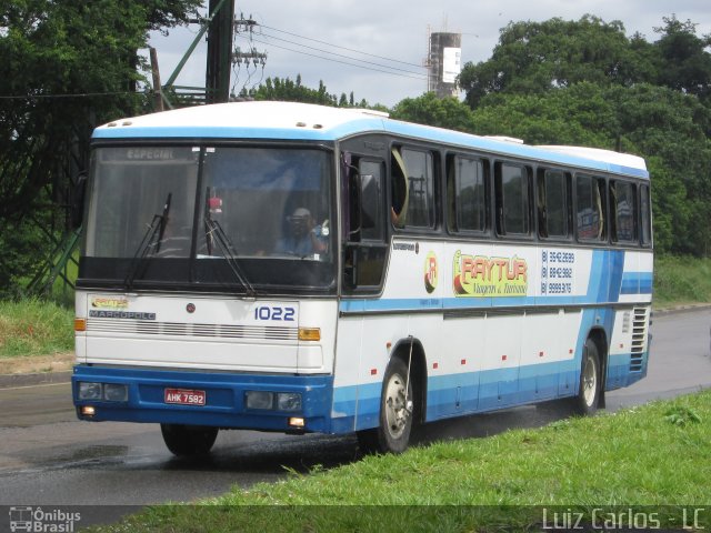 Ray Tur Turismo 1022 na cidade de Abreu e Lima, Pernambuco, Brasil, por Luiz Carlos de Santana. Número da foto: #2426908.