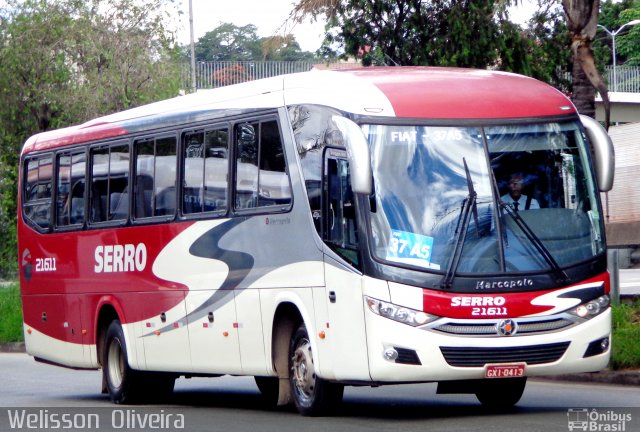 Viação Serro 21611 na cidade de Contagem, Minas Gerais, Brasil, por Welisson  Oliveira. Número da foto: #2426465.